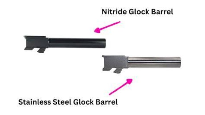 Are stainless steel barrels better than blued?