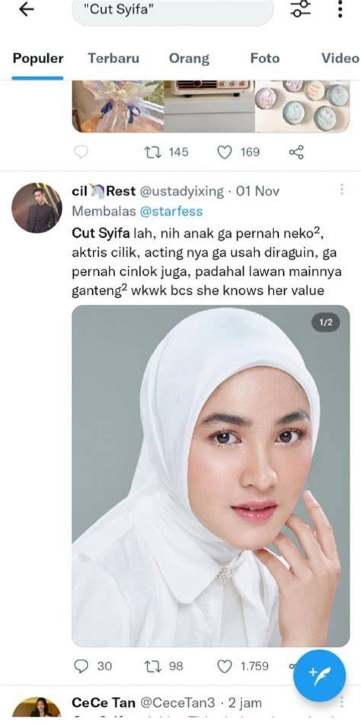 Berapa followers Cut Syifa?