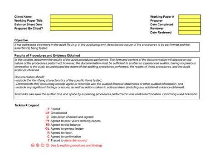Can client access audit working papers?