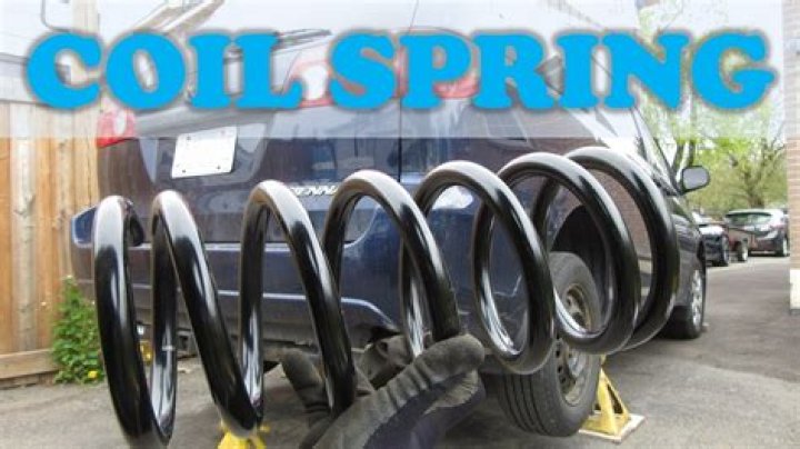 Can I drive with a broken rear coil spring?