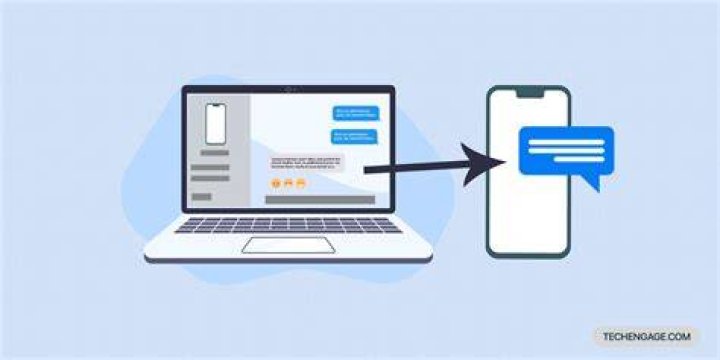 Can I send a message to a phone from my computer?