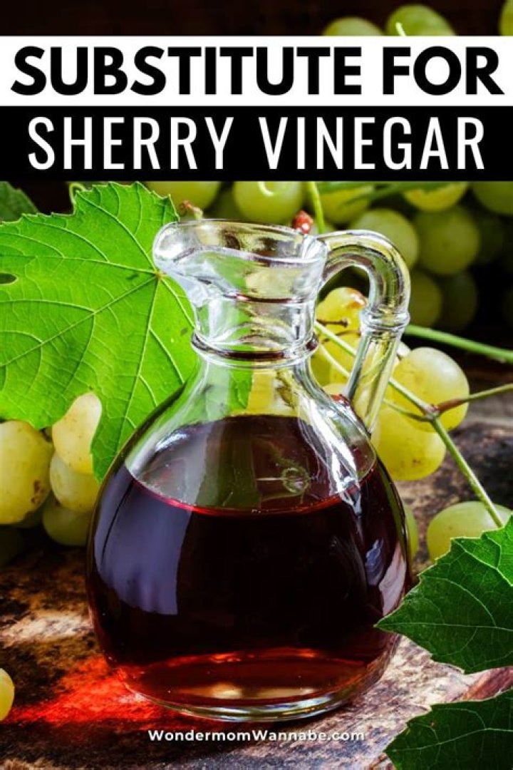 Can I substitute apple cider vinegar for sherry vinegar?