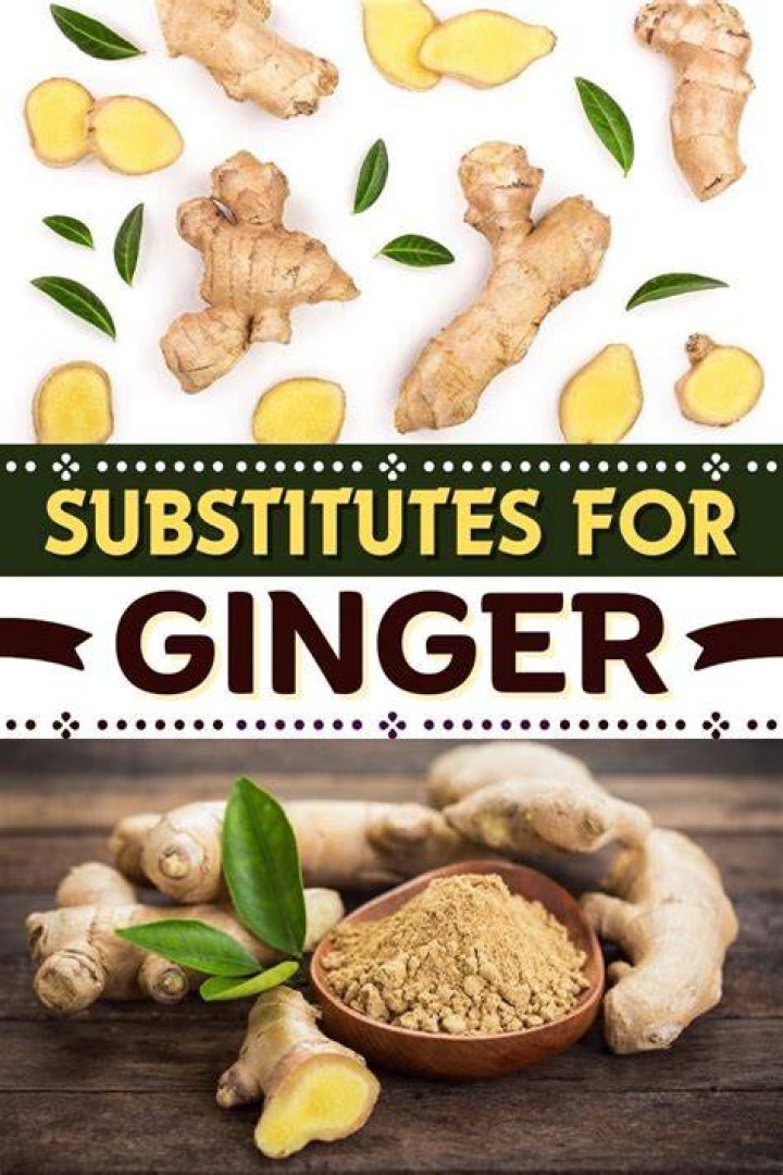 Can I substitute dried ginger for fresh ginger?