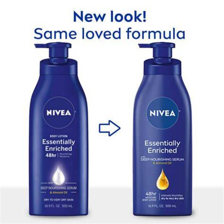 Can I use Nivea Essentially Enriched body lotion on my face?