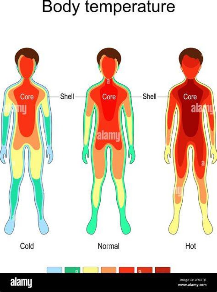 Can you change your body core temperature?
