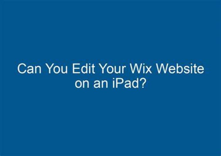 Can you edit HTML on iPad?