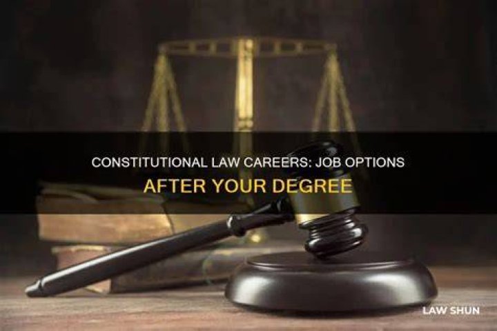 Can you get a degree in constitutional law?