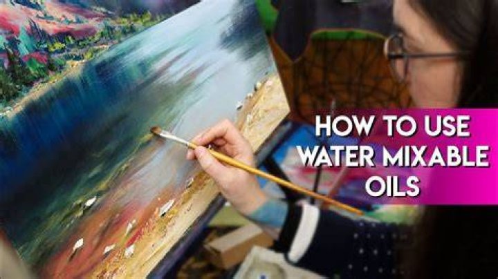 Can you glaze with water mixable oils?