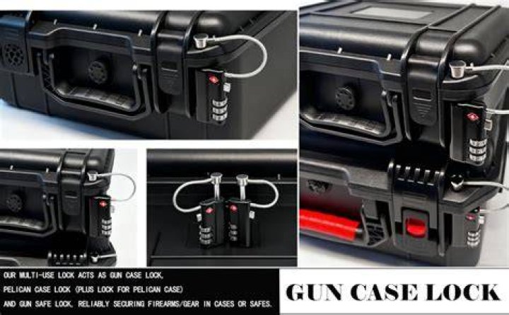 Can you lock a gun case?