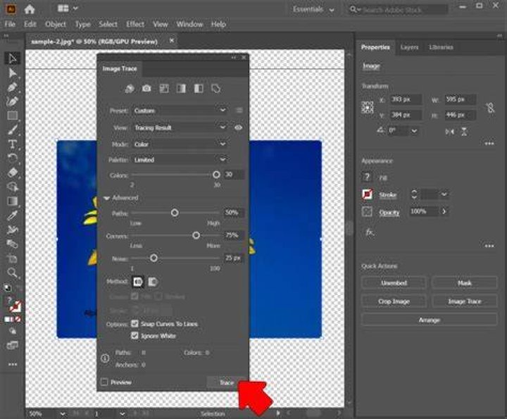 Can you make a transparent background in Illustrator?