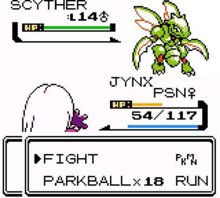 Can you only catch Scyther in the bug catching contest?
