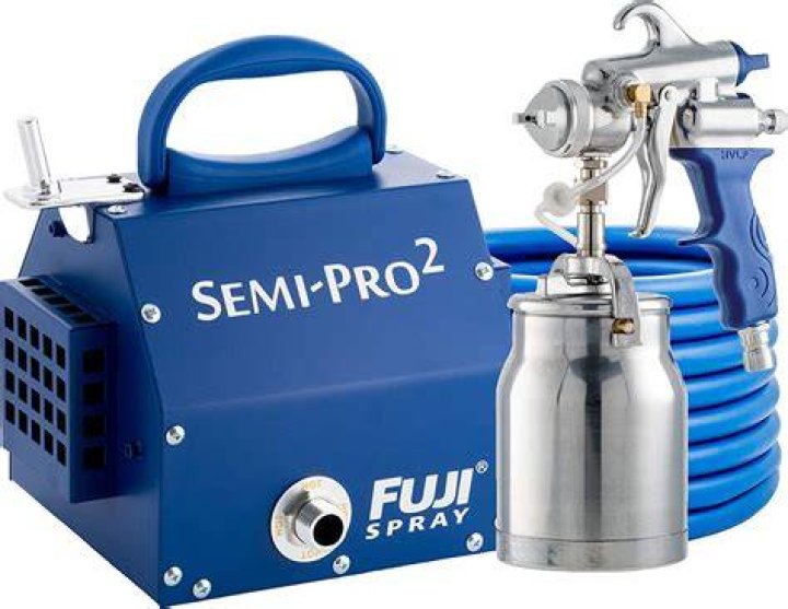 Can you spray a car with a Fuji Semi Pro 2?