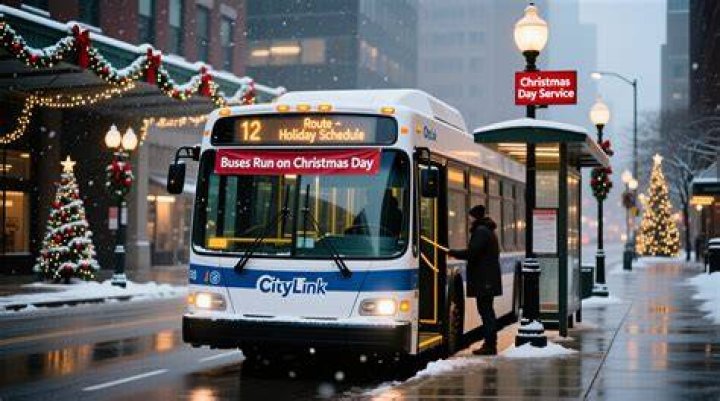 Do London buses run on Christmas Day?