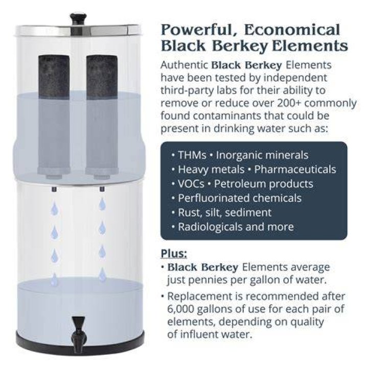 Does Berkey water filter filter out fluoride?