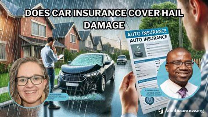 Does car insurance cover damage to a house?