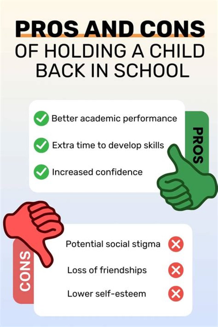 Does holding a child back in school help?