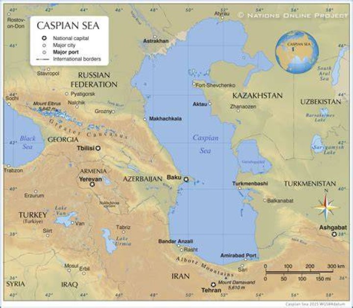 Does Turkmenistan have ocean?