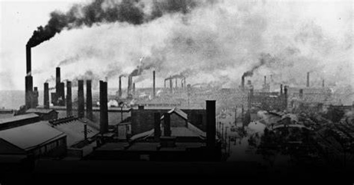 How bad was the pollution during the Industrial Revolution?