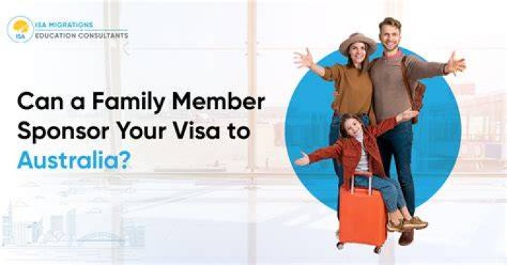 How can a family member sponsor you in Australia?