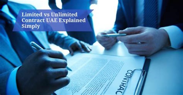 How can I resign with unlimited contract in UAE?