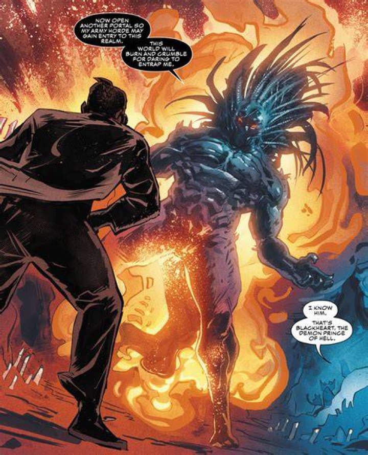 How did Ghost Rider beat Blackheart?