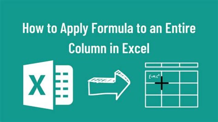 How do I apply a formula to a column in Excel VBA?