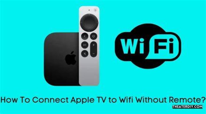How do I connect to Apple TV without remote?