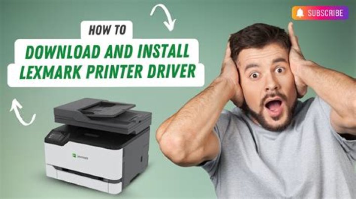 How do I download and install Lexmark drivers?
