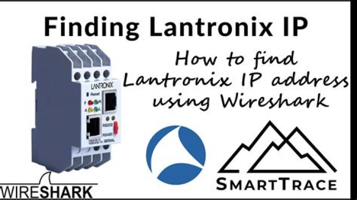How do I find my Lantronix IP address?