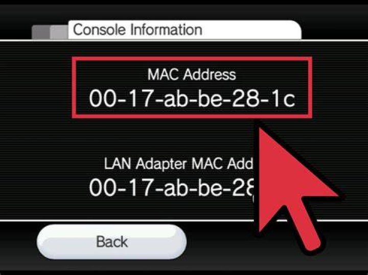 How do I find the MAC address of an interface?