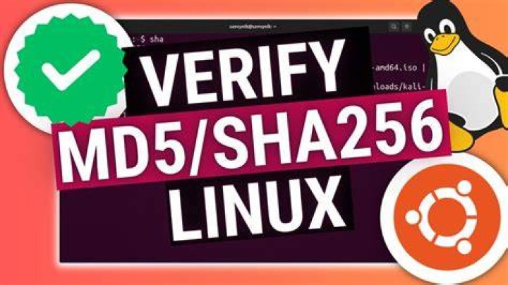 How do I find the md5sum of an ISO?