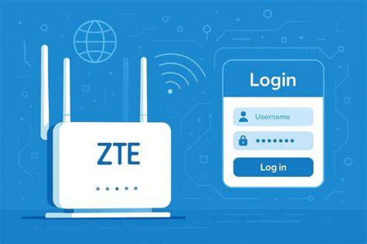 How do I log into my ZTE modem?