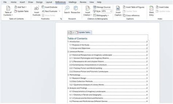 How do I not use number cover page and Table of Contents in Word?