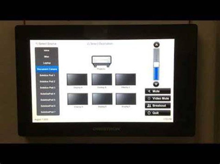 How do I reset my crestron?