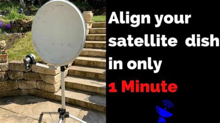 How do I set the antenna angle on my dish?