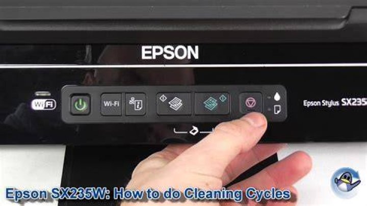 How do I set up my Epson Stylus SX235W?