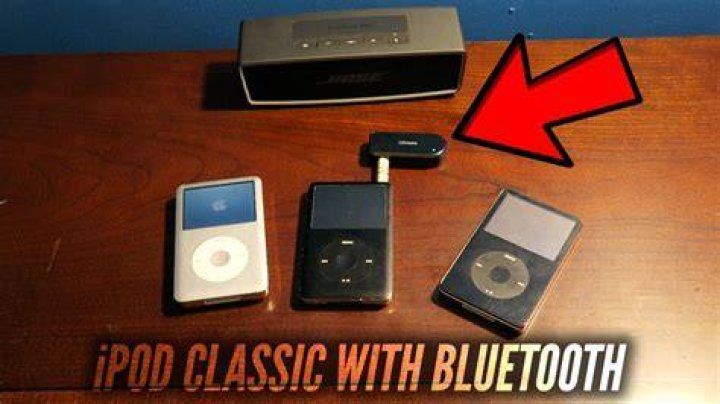 How do I turn my iPod classic into Bluetooth?
