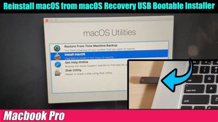 How do I upgrade my Mac from bootable USB?