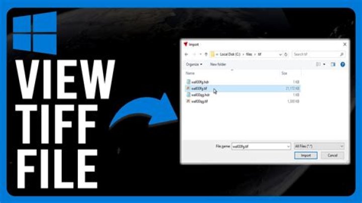 How do I view a TIFF file on a Mac?