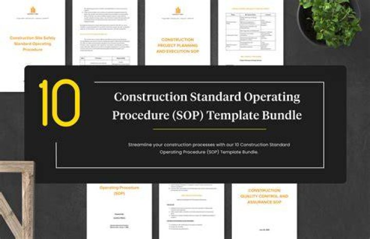 How do I write a sop for construction management?