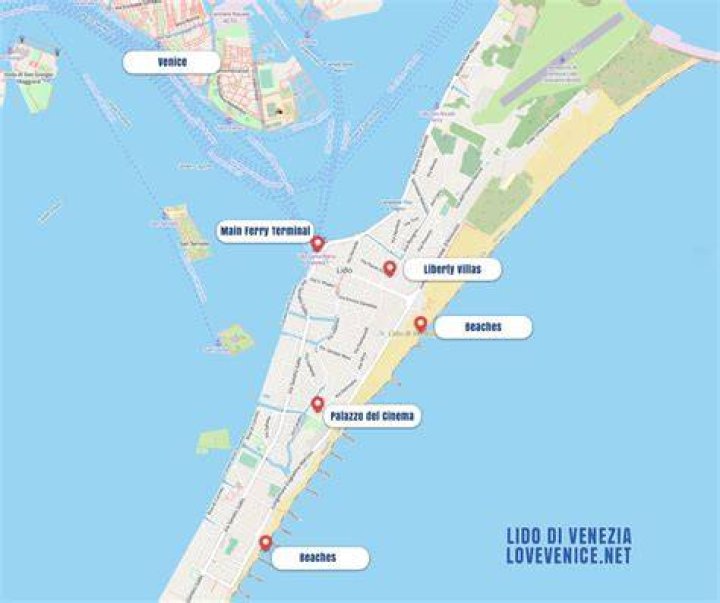 How do you get from Venice to Venice Lido?