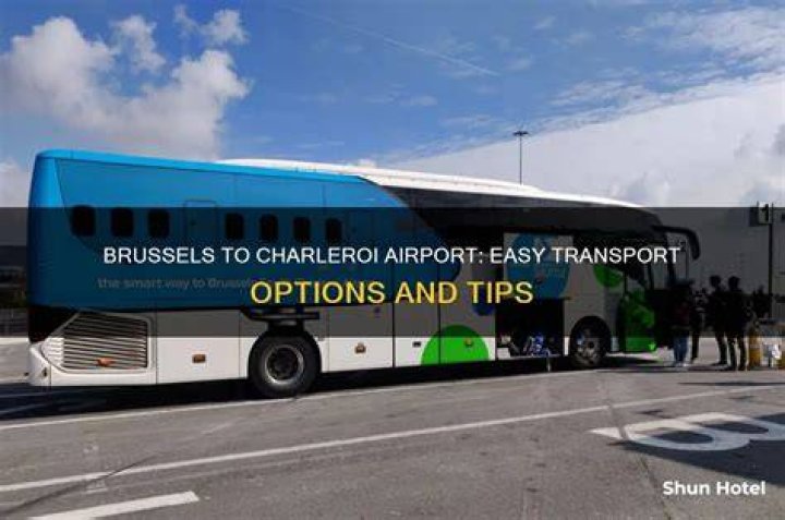 How do you get to Charleroi from Brussels?
