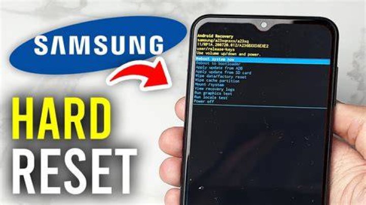How do you reset a Samsung Syncmaster?