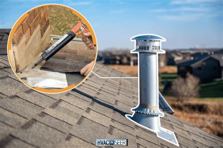 How do you seal a chimney pipe?