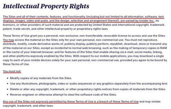 How do you write an intellectual property clause?