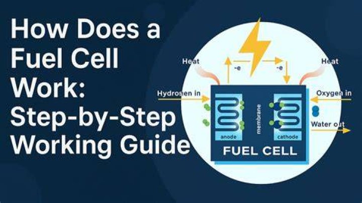 How does a fuel cell work step by step?