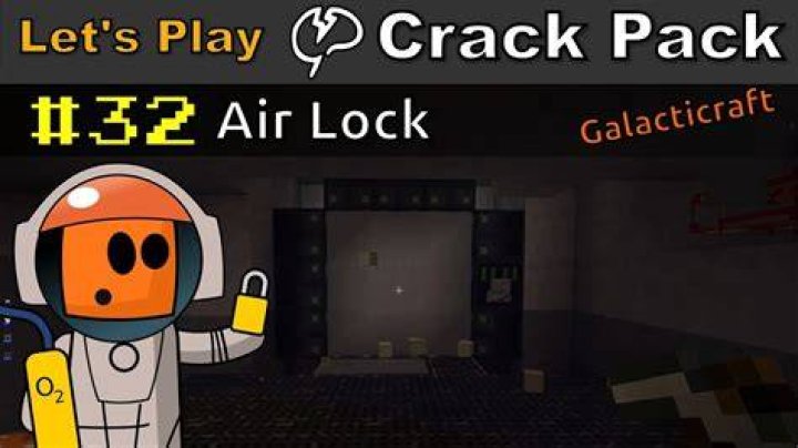 How does the air lock work in Galacticraft?