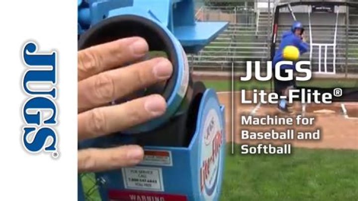 How fast do Jugs Lite Flite pitchers pitch?
