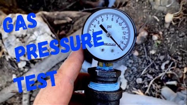 How long does a gas pressure test take?