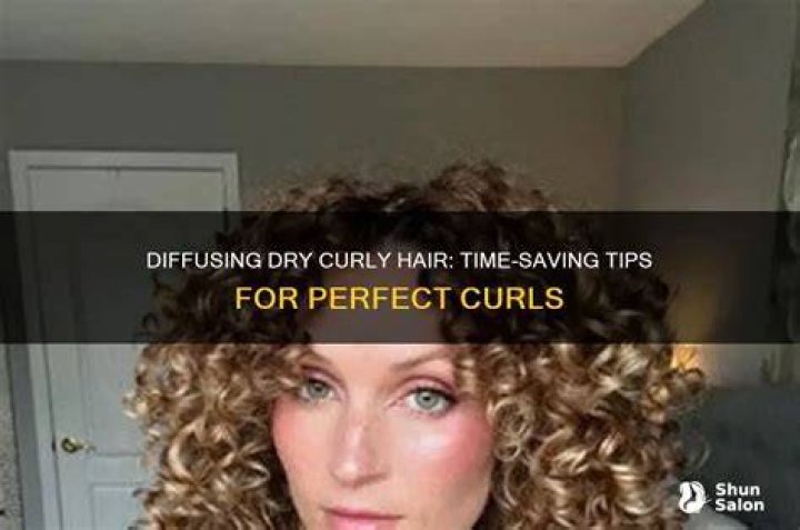 How long does it take for curly hair to dry in a shirt?